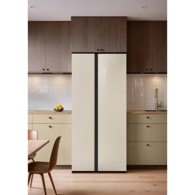 CREATE FRIDGE STUDIO SIDE BY SIDE 550 - R&eacute;frig&eacute;rateur Side by Side 550 L - Blanc cass&eacute;