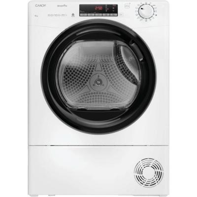 CANDY S&egrave;che-linge pompe &agrave; chaleur  CROEH11N2TBE-S - 11kg - connect&eacute; SmartPro - Classe D - Blanc