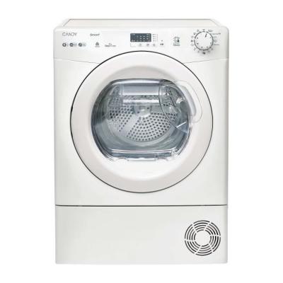 CANDY S&egrave;che-linge  CS EH9N2LE-S Smart pompe &agrave; chaleur 9 kg Bac EasyCase Blanc - Neuf