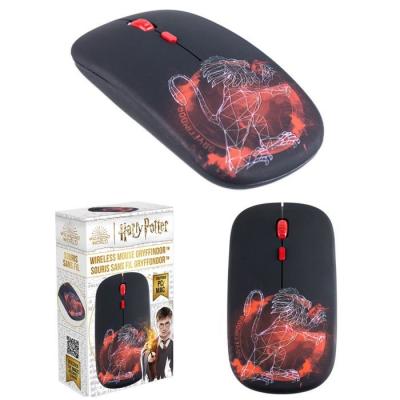 FREAKS AND GEEKS Souris Sans Fil - - Harry Potter Gryffondor - Optique - 3 Boutons - Bluetooth