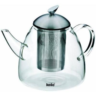 KELA  16941 th&eacute;i&egrave;re en verre avec filtre amovible, 1,8 litre, 'Aurora'