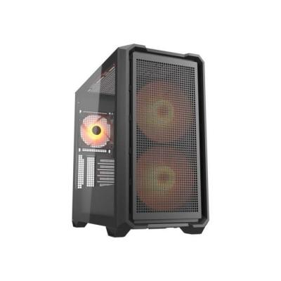 COUGAR Torre gaming  MX600 MINI Negro Mini Tower micro ATX 2x160mm ARGB USB-C