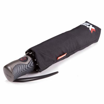 ISOTONER Parapluie pliant automatique X-tra Solide  Noir