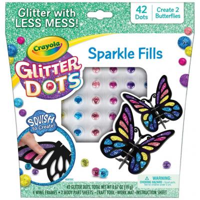 GOLIATH Kit cr&eacute;atif  Glitter Dots Sparkle 3D Fills