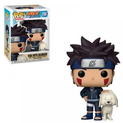 FUNKO Figurine  Pop - Naruto N&deg;1194 - Kiba Avec Akamaru (49804)
