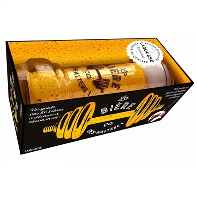 LAROUSSE La Bi&egrave;re, &Ccedil;a D&eacute;s-Halt&egrave;re - Avec 1 Verre En Forme D'hal&egrave;re Pour D&eacute;guster Sa Bi&egrave;re !