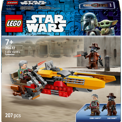 LEGO Star Wars&acute; - Le Speeder de Cobb Vanth - Jouet 7 ans - 75437