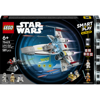 LEGO Star Wars SMART Play : le X-Wing Red Five de Luke 75423 LEGO