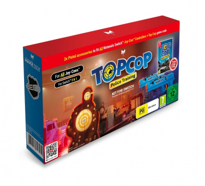 JUST FOR GAMES Top Cop Police Training Kit - Jeu Nintendo Switch - Code in a Box