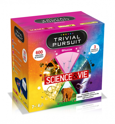 WINNING MOVES Jeu de culture g&eacute;n&eacute;rale Trivial Pursuit Voyage Science & Vie