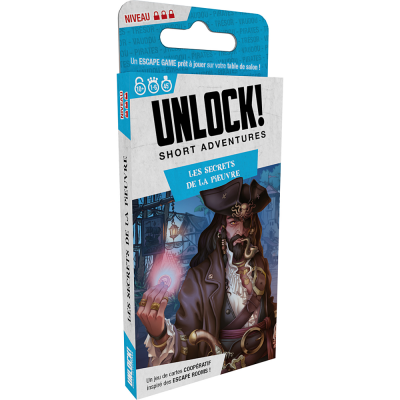 ASMODEE Jeu d'escape game Unlock Short adventure Les secrets de la pieuvre