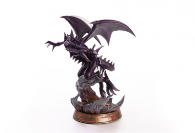 FIRST 4 FIGURES  Figure Yu-gi-oh! Red-eyes Bdragon Purple Colour 33 Cm