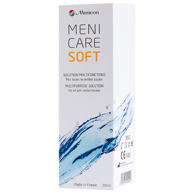 MENICON MeniCare Soft 360ml,1 flacon de 360 ml + 1 etui