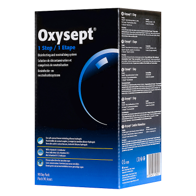AMO Oxysept Comfort - 3x300ml + 120 ml Lens plus
