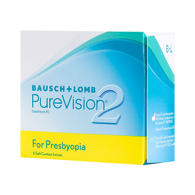 BAUSCH&LOMB PureVision 2 for Presbyopia,Boite de 6 lentilles