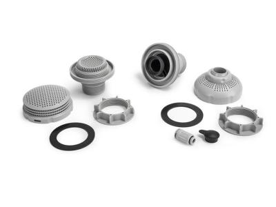 INTEX  Lot de 2 cr&eacute;pines larges avec hydroa&eacute;ration pour piscine 