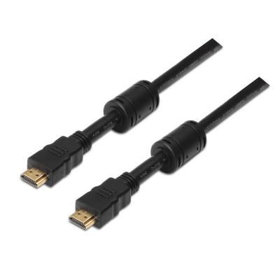 AISENS C&acirc;ble avec ferrite hdmi m &agrave; hdmi m 10m noir