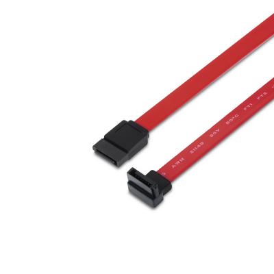 AISENS Cable SATA  A130-0155 0,5m Acodado Rouges/SATA III 6Gb/s Macho/Macho