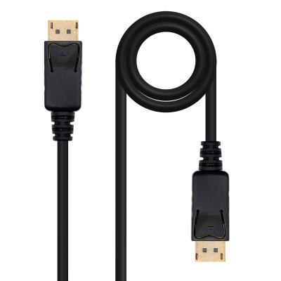 NANOCABLE  10.15.2302 c&acirc;ble DisplayPort 2 m Noir - Neuf