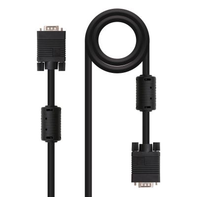 NANOCABLE  10.15.0106 c&acirc;ble VGA 6 m VGA (D-Sub) Noir - Neuf