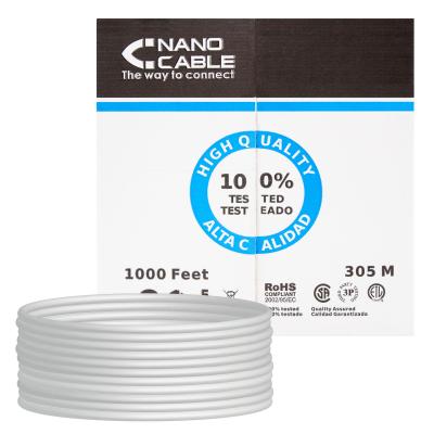 Nanocable Cat6 Network Coil Utp Rigid 305 M Multicolore
