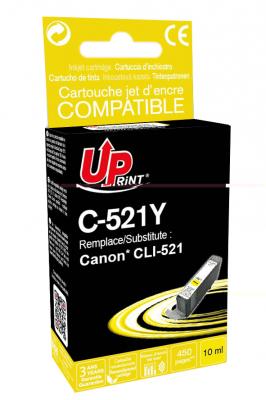 GENERIQUE Cartouche encre UPrint compatible CANON CLI-521Y jaune