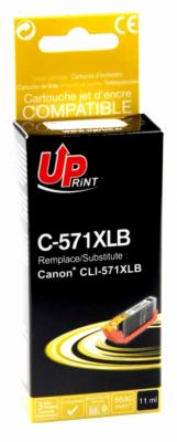 UPRINT GENERIQUE Cartouche compatible Canon CLI-571XL BK (Noir)