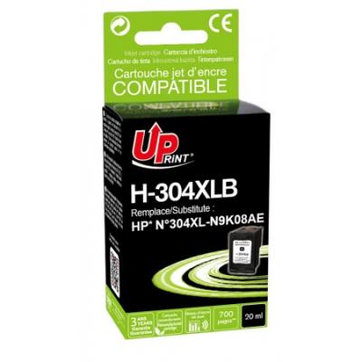 UPRINT Cartouche encre  compatible HP 304XL noir