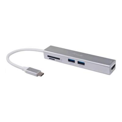 EQUIP  133480 station d'accueil USB 3.2 Gen 1 (3.1 Gen 1) Type-C Argent