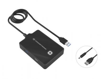 CONCEPTRONIC  hubbies10b hub usb 3.0 3xusb 2.0 + 1xusb 3.0