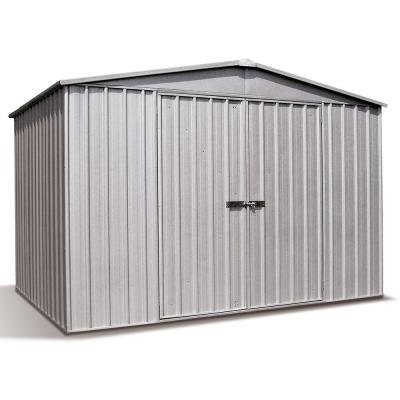 CERLAND Abri de jardin m&eacute;tal Fraser &ndash; 10,7 m&sup2;