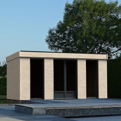 D&J Abri de jardin bois DECOR HOME / 15.24m&sup2; / toit plat