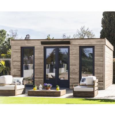  Abri de jardin bois - Toit plat - 21,34m&sup2; - DECOR HOME