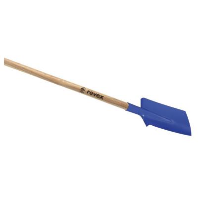 REVEX B&ecirc;che &agrave; rebord acier forg&eacute;  manche bois L.100 cm
