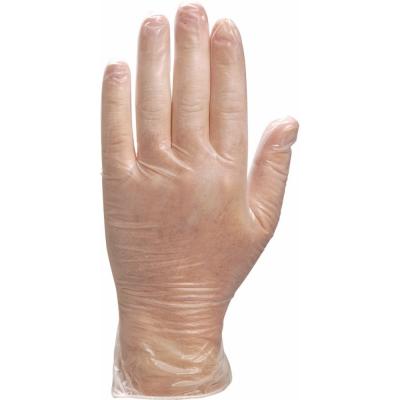 DELTA PLUS Boite de 100 gants jetables vinyle poudr&eacute;  taille 9/10