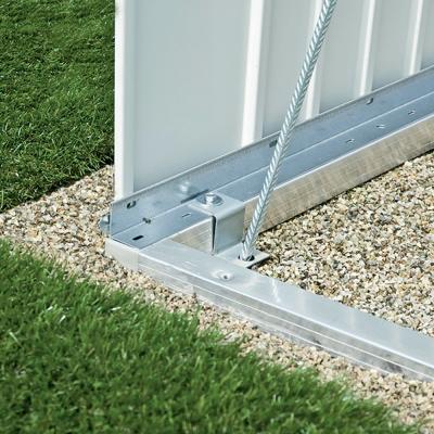 BIOHORT Cadre de sol  en aluminium pour armoire &agrave; outils s&eacute;rie 90