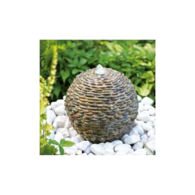 HTTPS: OUTIROR.COM IMG P 5 9 7 3 5973.JPG Fontaine de jardin en pierre naturelle Trente marron