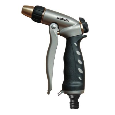 JARDIBRIC  - Pistolet M&eacute;tal Gain&eacute; Jet R&eacute;glable - Gamme Professionnelle