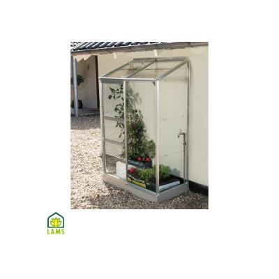 LAMS Serre en verre  Melissa alu naturel 0 90m&sup2;