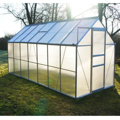 HTTPS: OUTIROR.COM IMG P 9 6 3 5 9635.JPG Serre jardin polycarbonate 8,2 m&sup2; Diamant&reg; 146 + base
