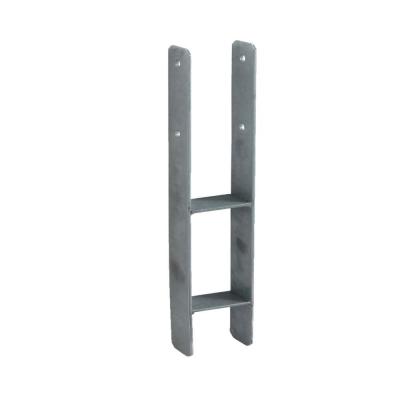 CERLAND Support en H pour fixation de carport poteaux 12x12cm