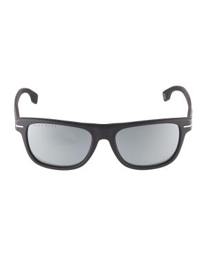 HUGO BOSS BOSS Casual Lunettes de soleil argent / noir