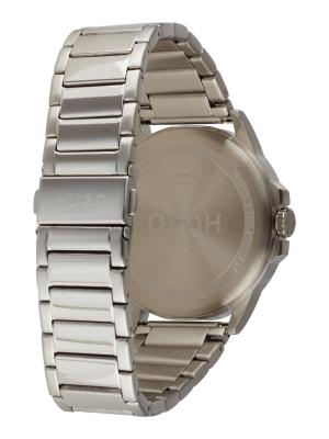 HUGO  Montre &agrave; affichage analogique argent / noir / gris fonc&eacute; / rouge
