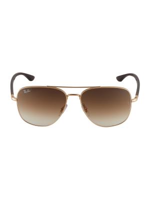 RAY BAN Ray-Ban Lunettes de soleil '0RB3683' noisette / or