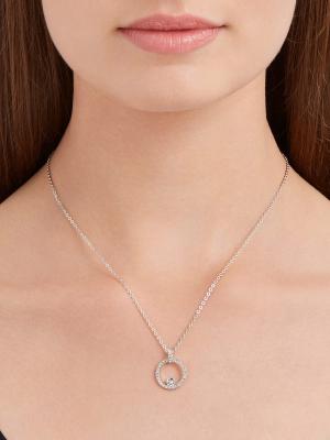 SWAROVSKI Pendentif Creativity Circle Blanc 