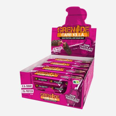 GRENADE Barres  Carb Killa (12 x 60 g) - 12 x 60g Dark Choc Raspberry