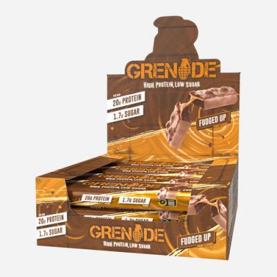 GRENADE  Barre Carb Killa 12 x 60g Chocolate Fudge - Barres prot&eacute;in&eacute;es