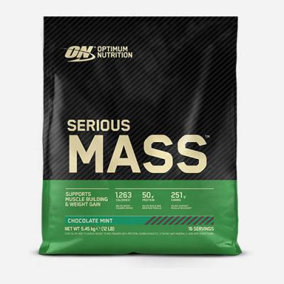 OPTIMUM NUTRITION Serious Mass (5,4kg)Chocolate Mint Gainers