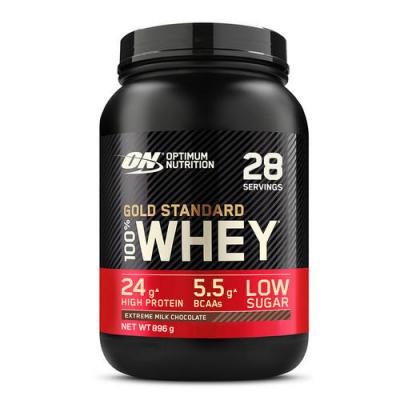 OPTIMUM NUTRITION Whey prot&eacute;ine Gold Standard 100% Whey - Extreme Milk Chocolate 900g