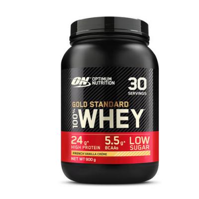 OPTIMUM NUTRITION  100% Wgs Vanille Fran&ccedil;aise 22la 900 gr Cr&egrave;me &agrave; la